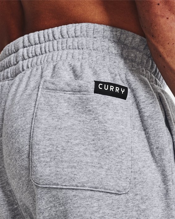 Men's Curry Fleece Sweatpants in Gray image number 3
